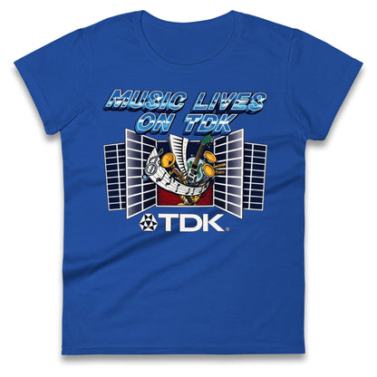 TDK Music Ladies T Shirt