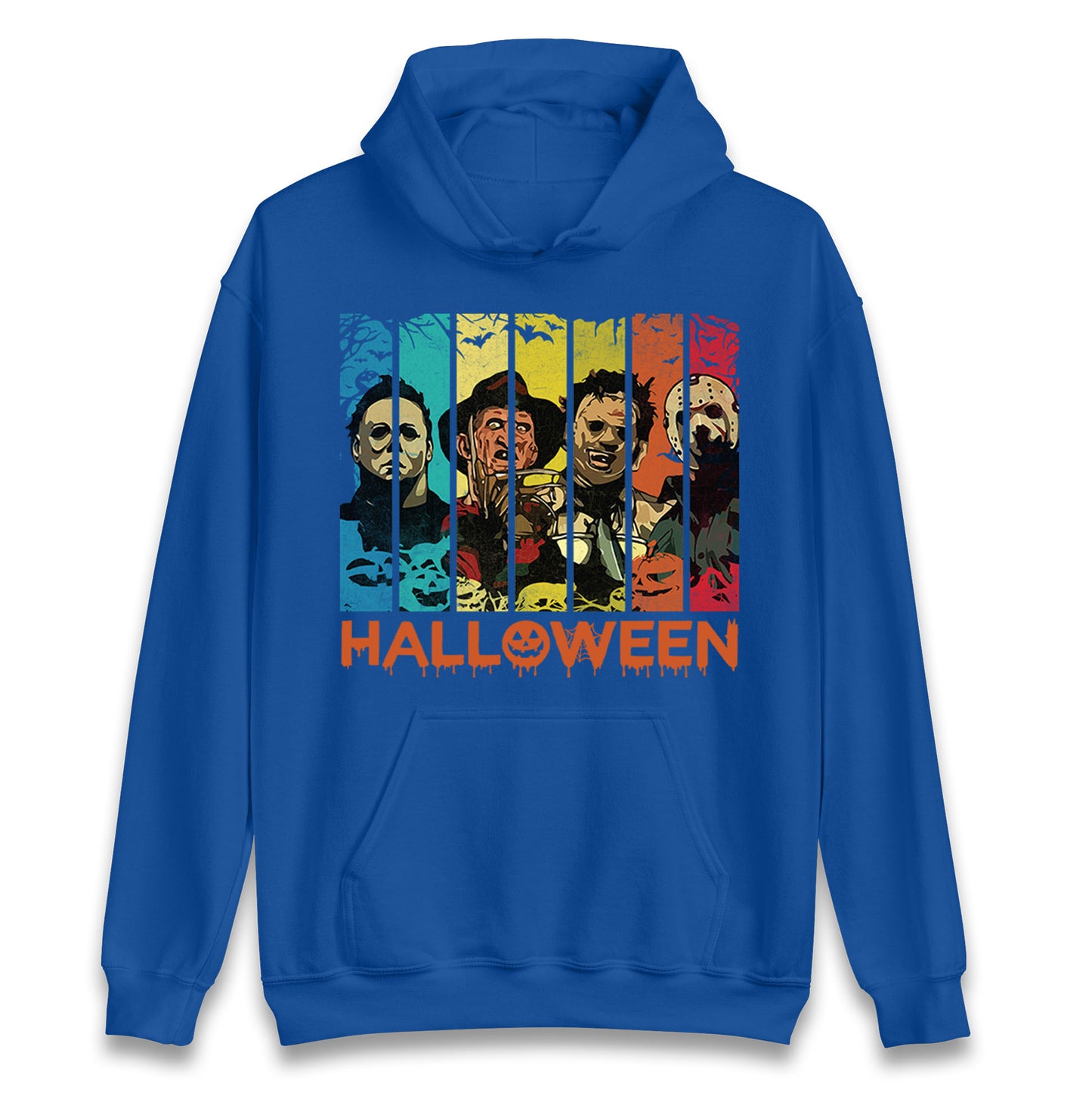 Vintage Villains Halloween Unisex Hoodie