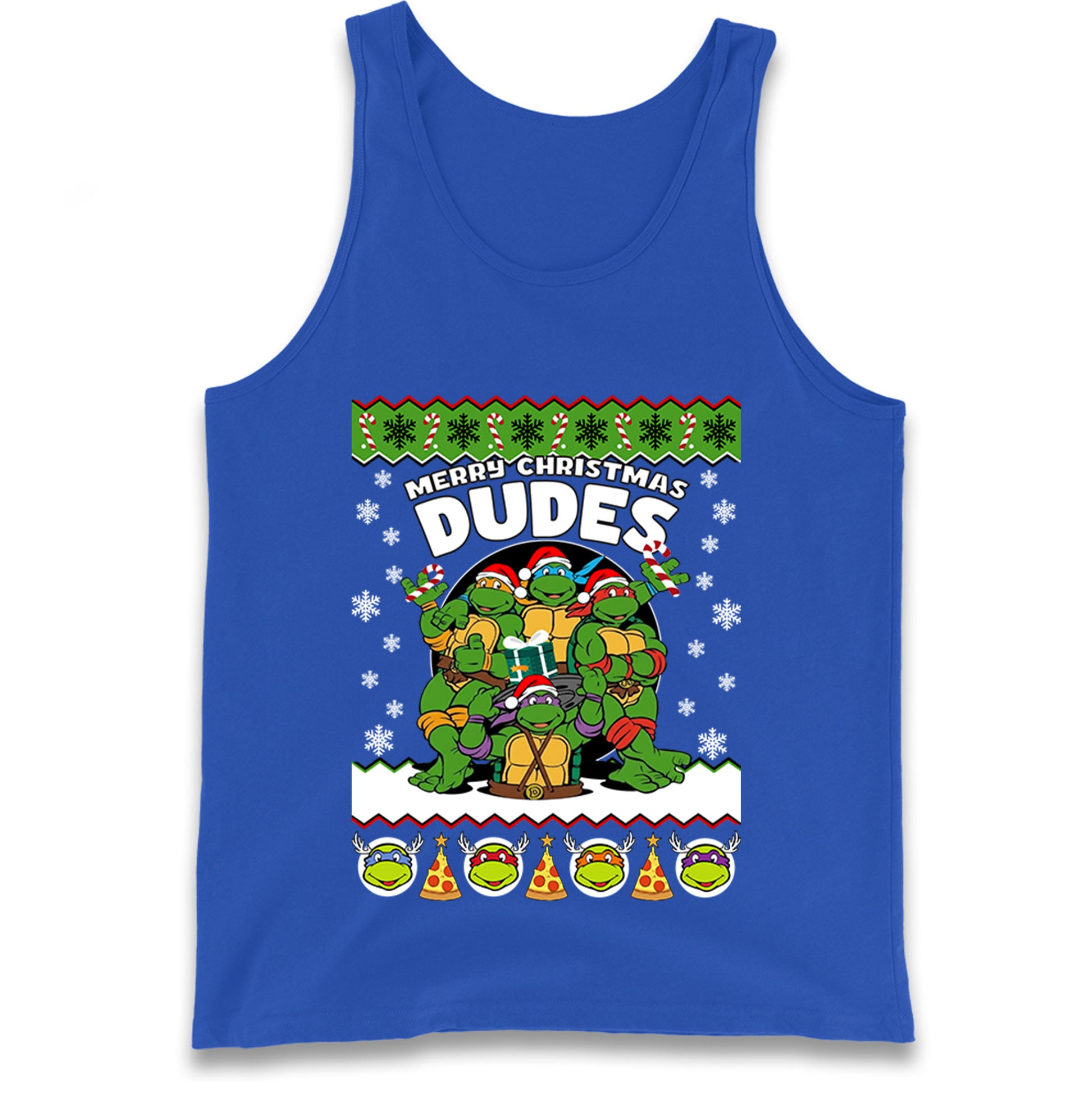 Ninja Turtles Christmas Tank Top