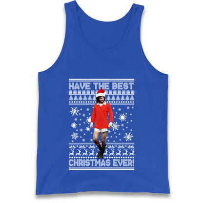 Christmas George Best Tank Top