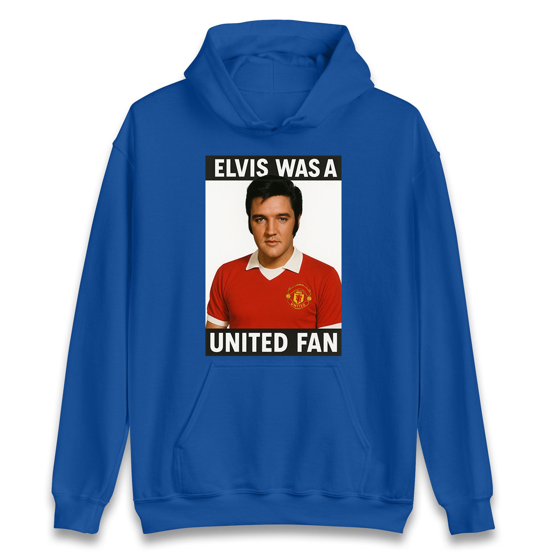 Elvis Presley Mnchester United Hoodie