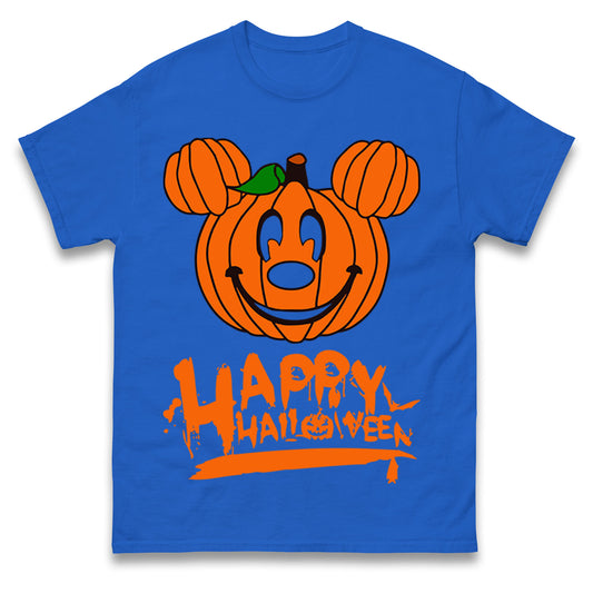 Mickey Mouse Pumpkin Happy Halloween T Shirts