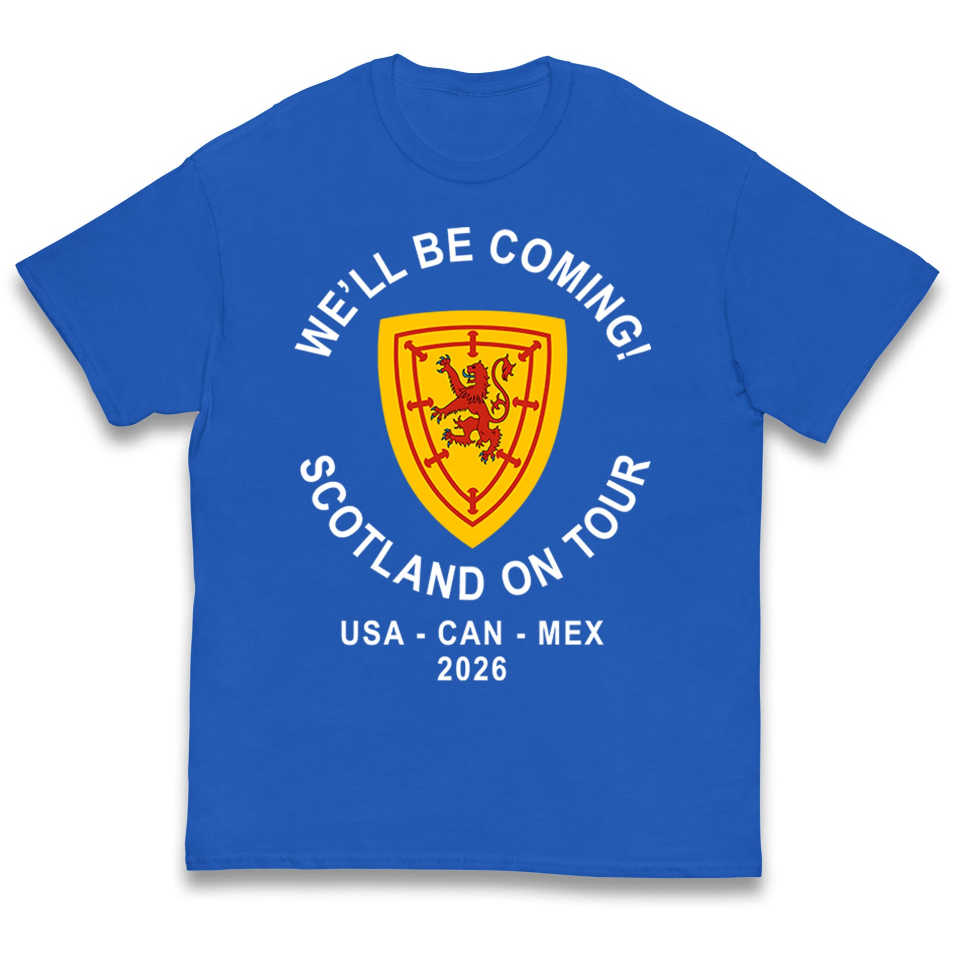 Scotland World Cup 2026 Kids T Shirt 