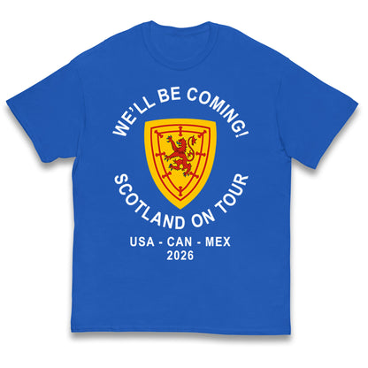 Scotland World Cup 2026 Kids T Shirt 