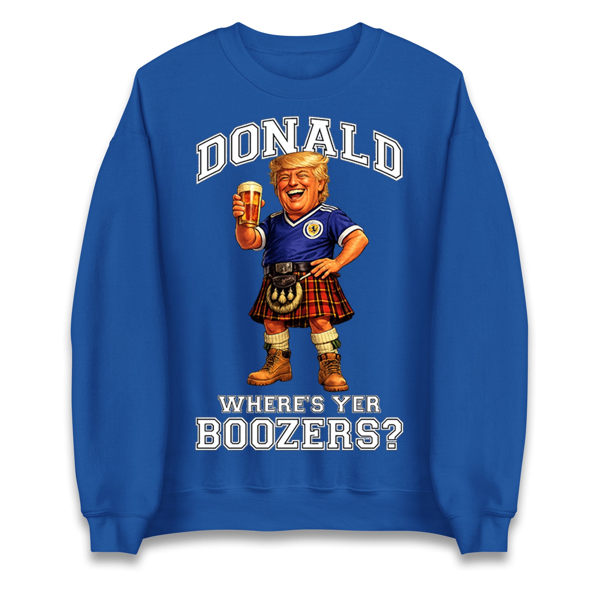 Donald Trump Scotland World Cup Jumper