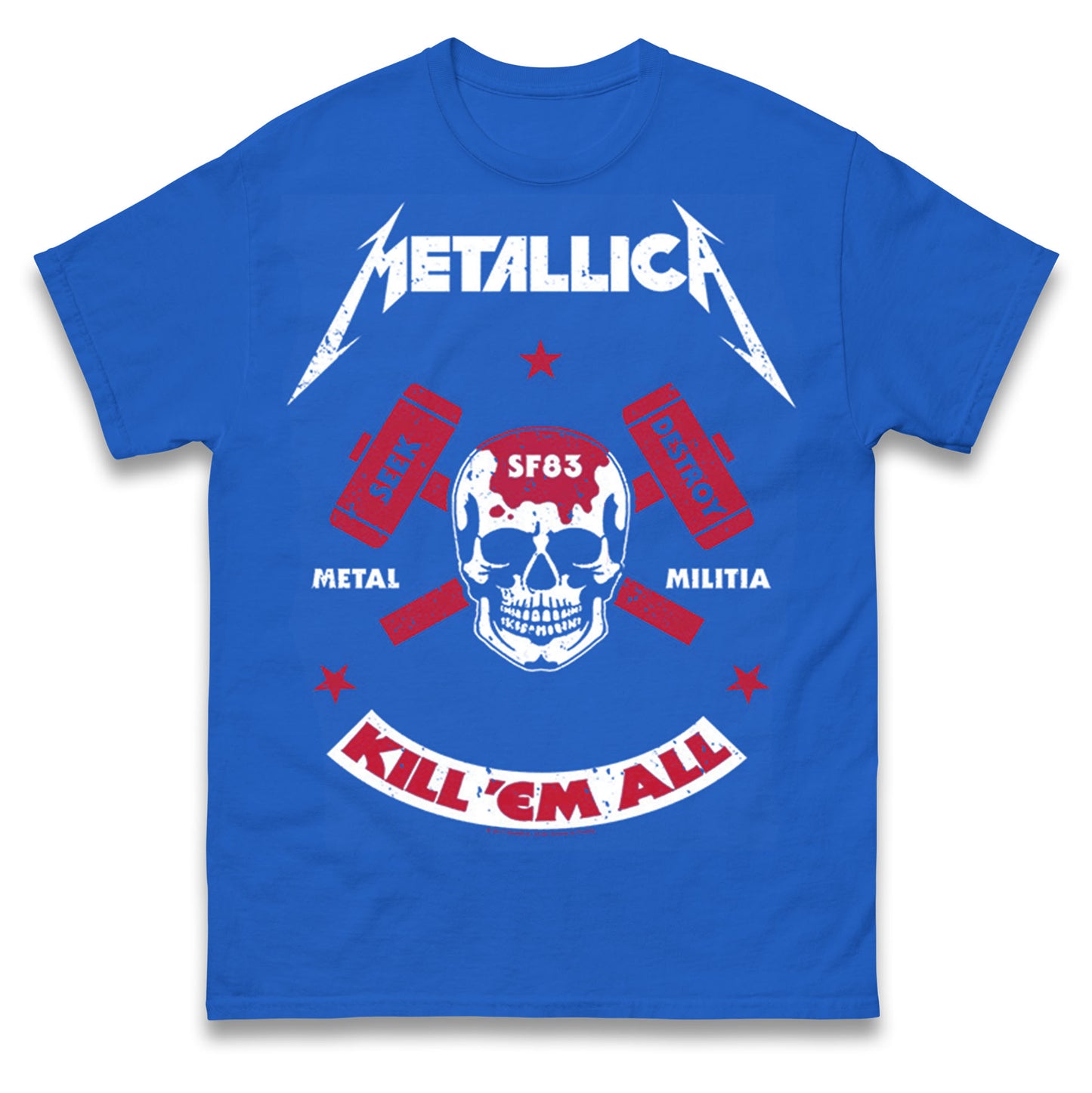 Metallica Seek Destroy T Shirt