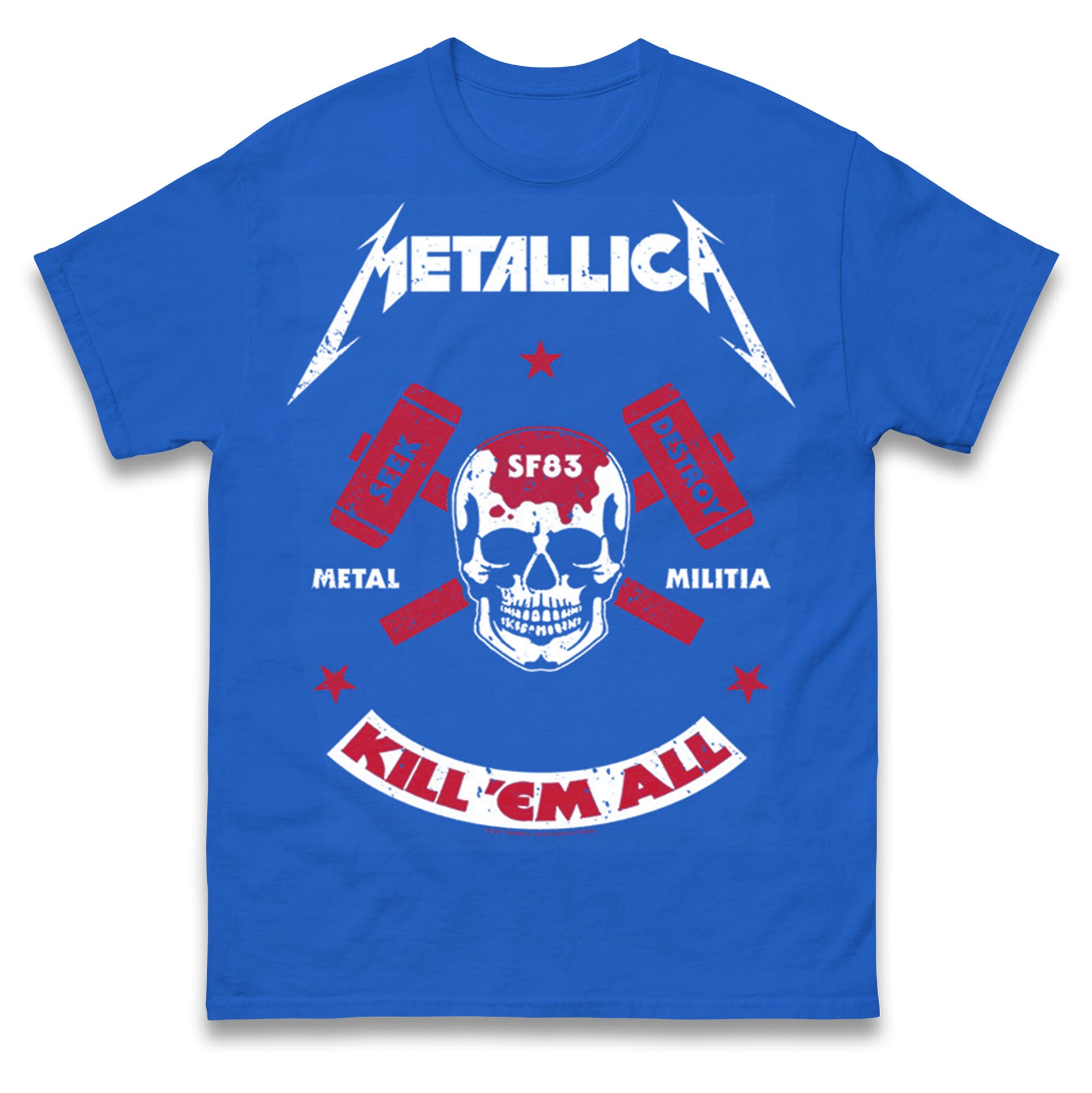 Metallica Seek Destroy T Shirt