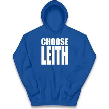 Hibs FC Choose Leith Football Kids Hoodie