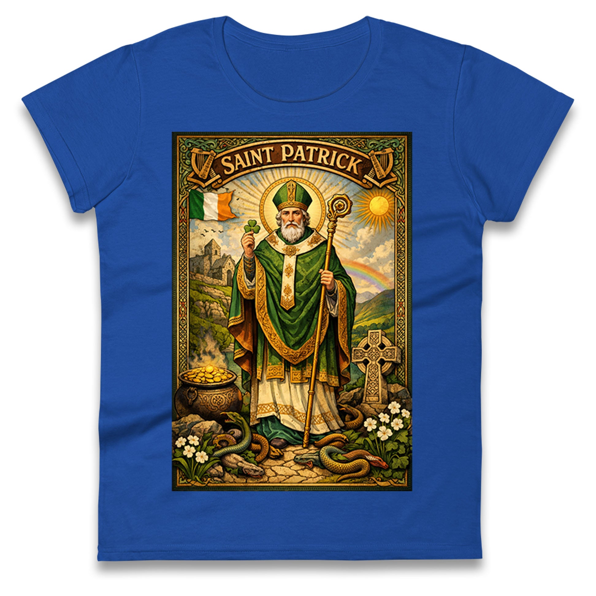Saint Patrick Ladies T Shirt 