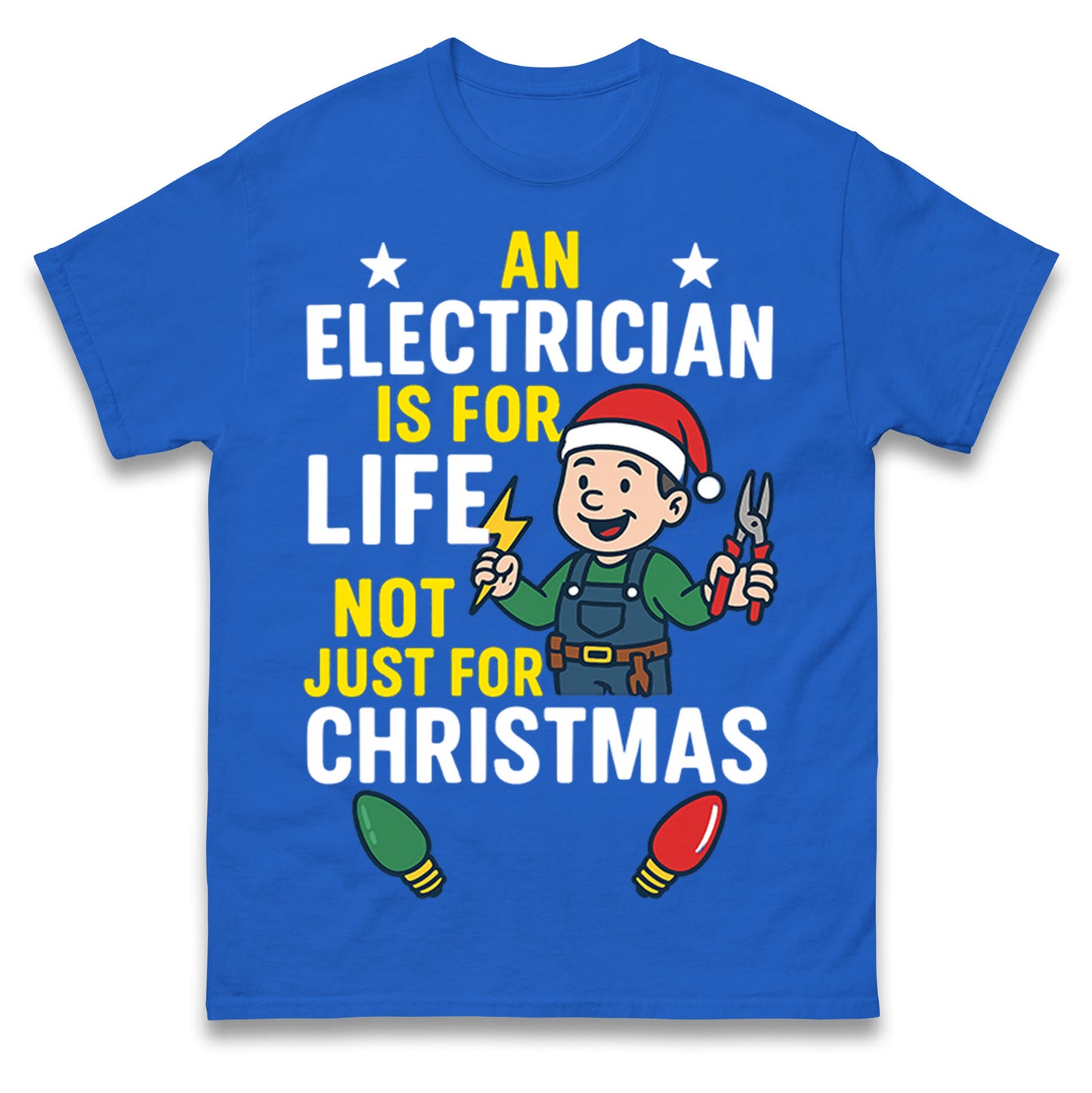 Electrician Christmas T Shirt