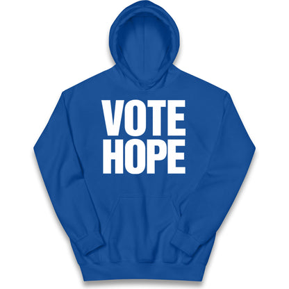 Vote hope Kids Hoodie