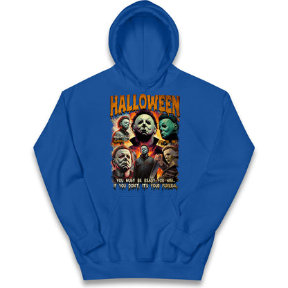 Michael Myers Horror Halloween Bootleg Kids Hoodie