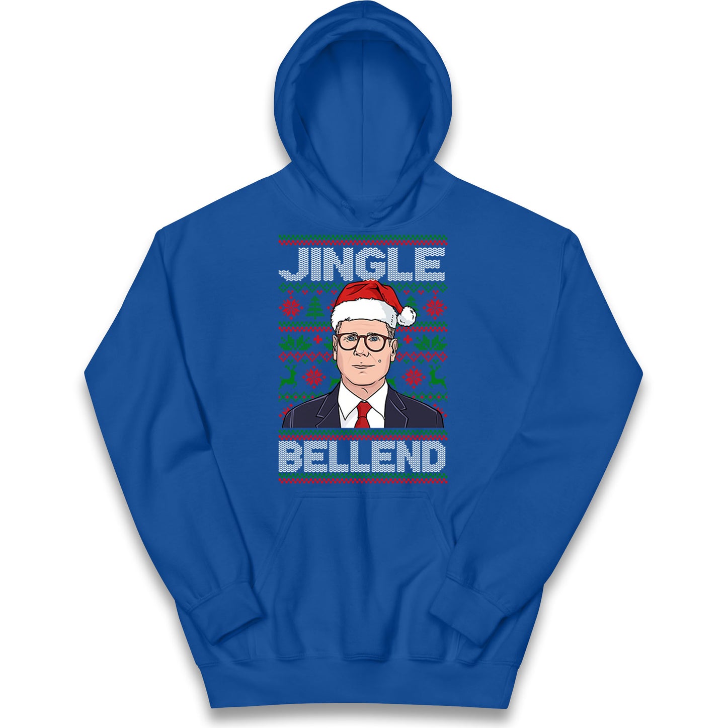 Keir Starmer Jingle Bell End Kids Hoodie 