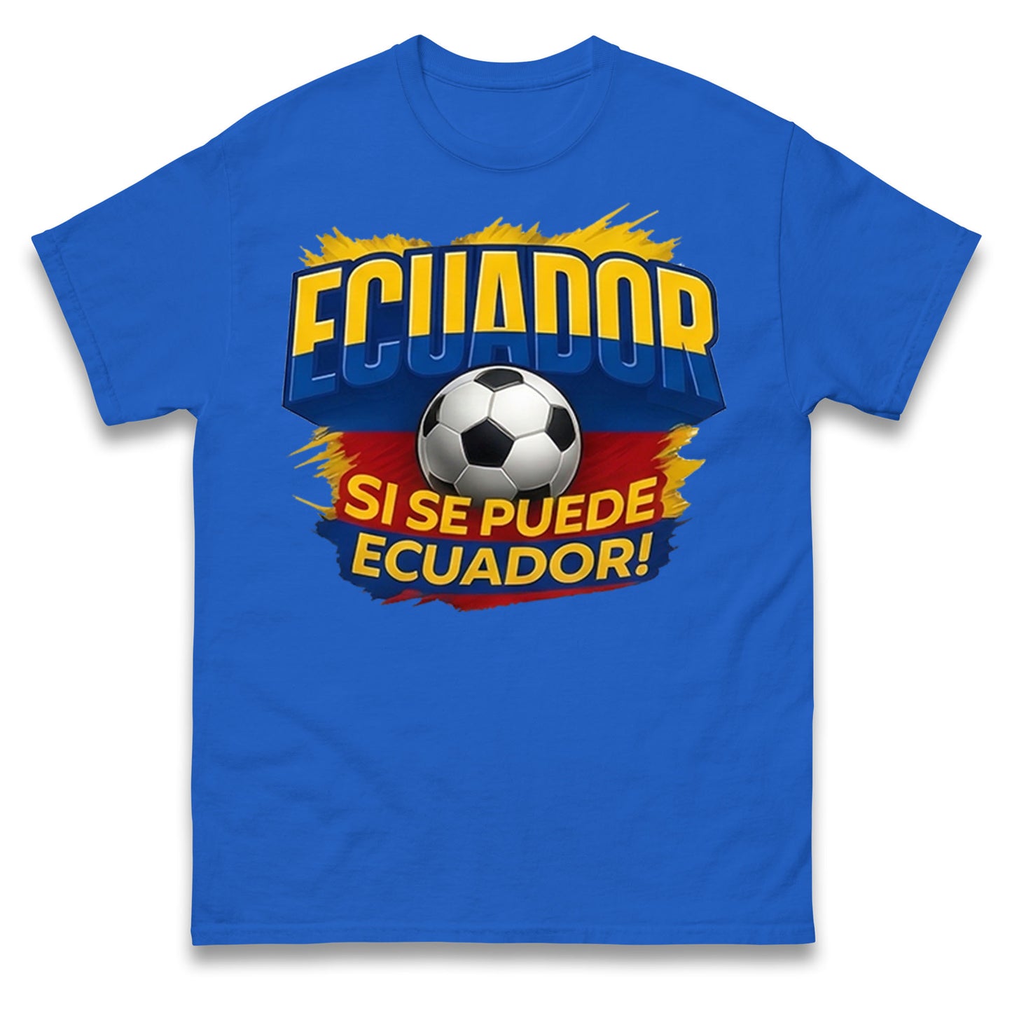 Ecuador Retro World Cup T Shirt