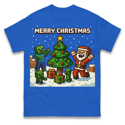 Minecraft Christmas T Shirt