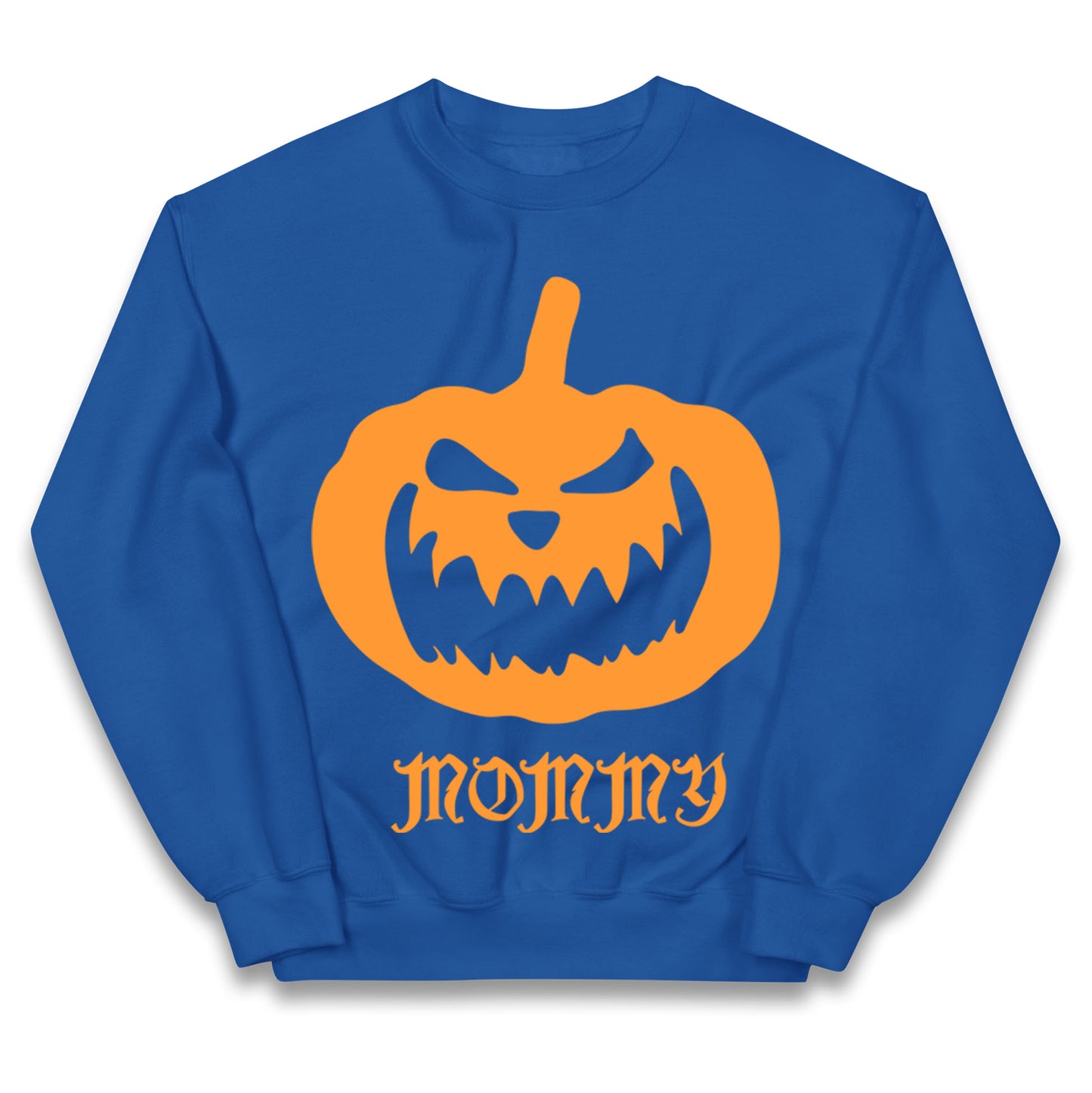 Scary Pumpkin Mommy Halloween Jumper
