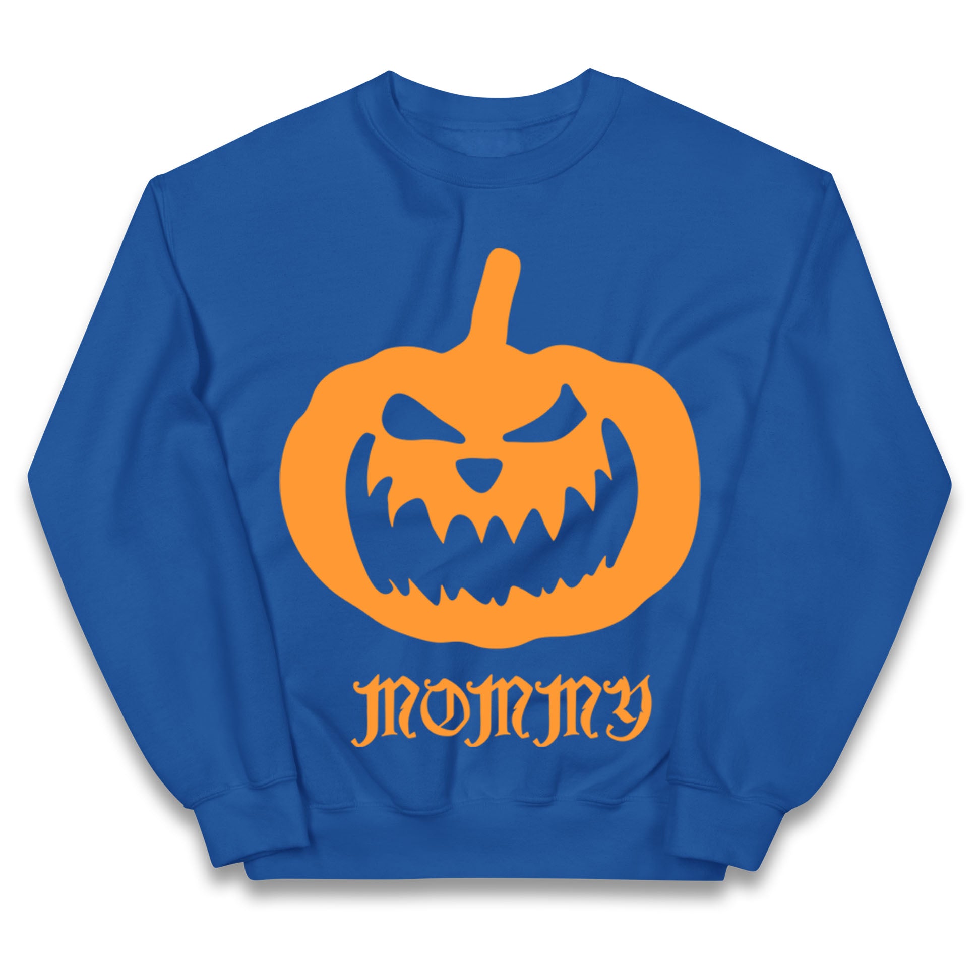 Scary Pumpkin Mommy Halloween Jumper
