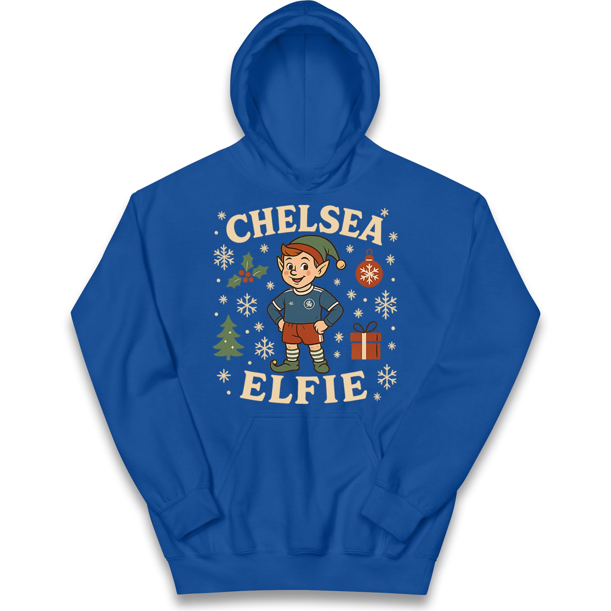 Chelsea FC Christmas Kids Hoodie