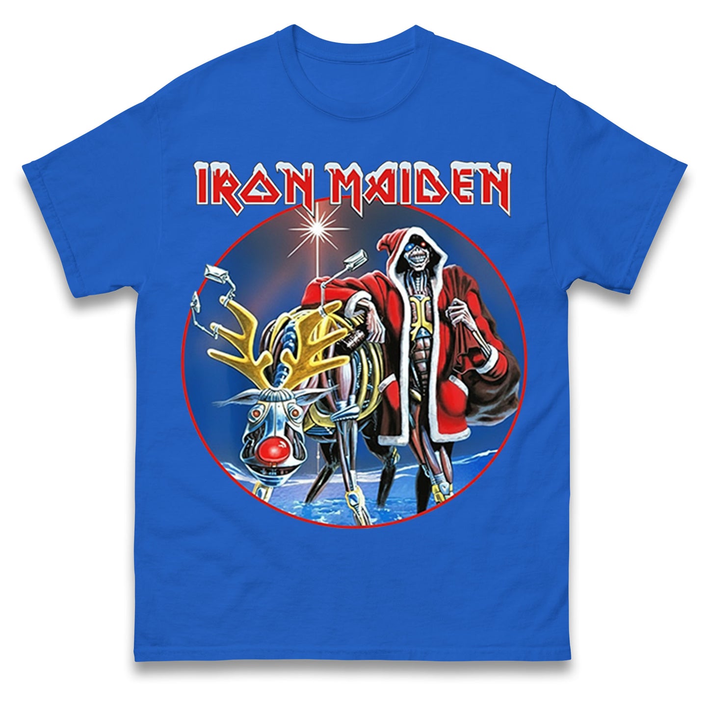 Iron Maiden Christmas T Shirt 