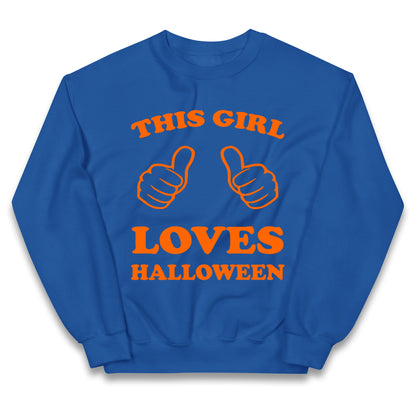 This Girl Loves Halloween Jumper
