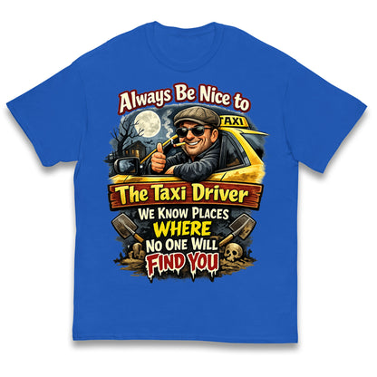 Taxi Driver Kids T Shirt 