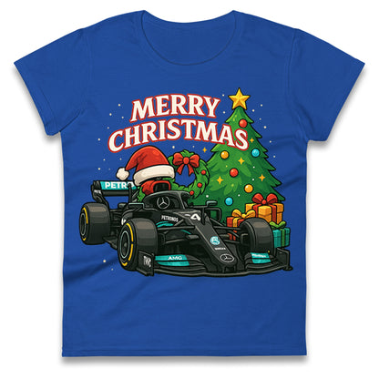Mercedes F1 Christmas Ladies Shirt