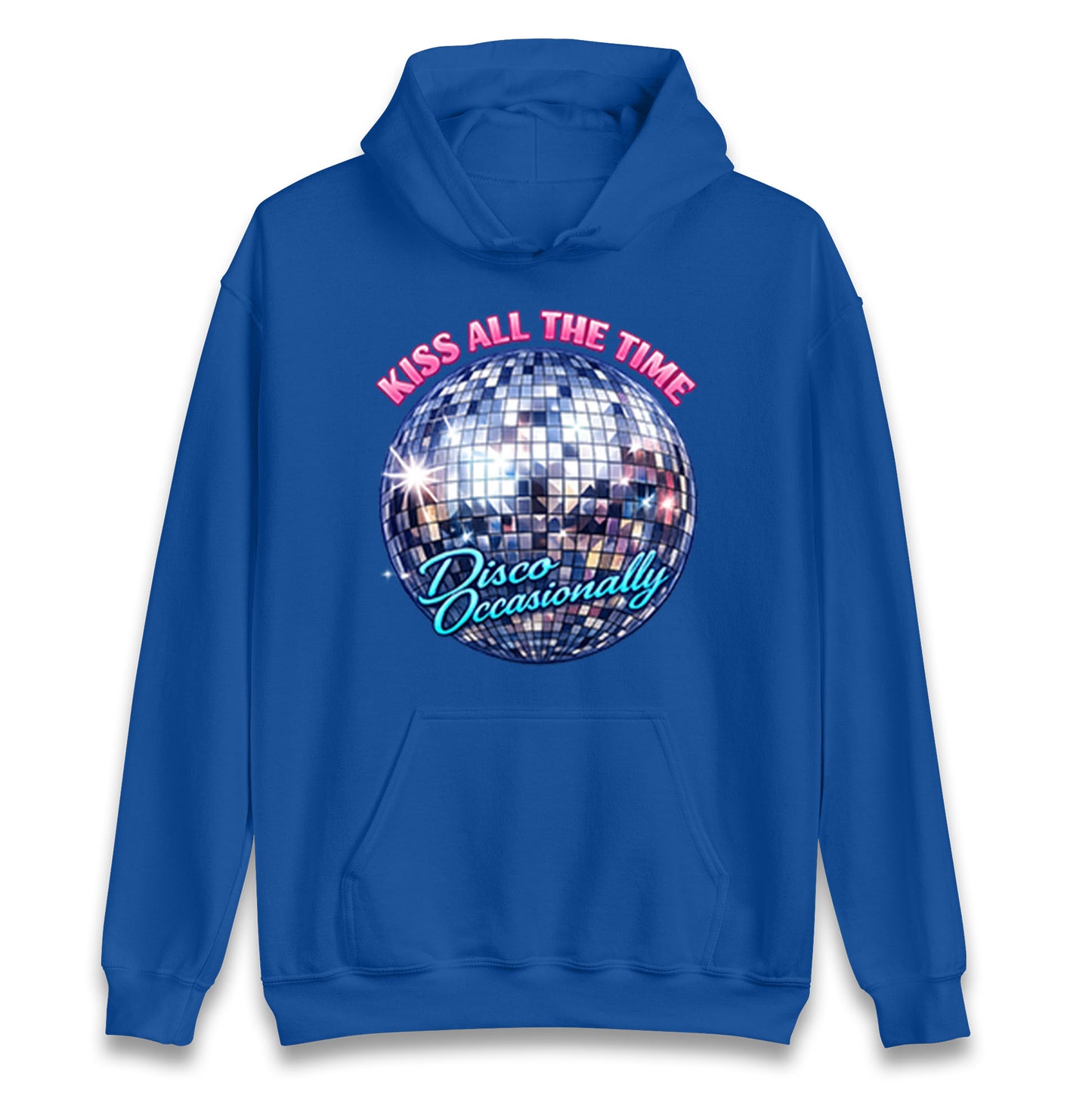 Kiss All The Time Disco Occasionally Hoodie