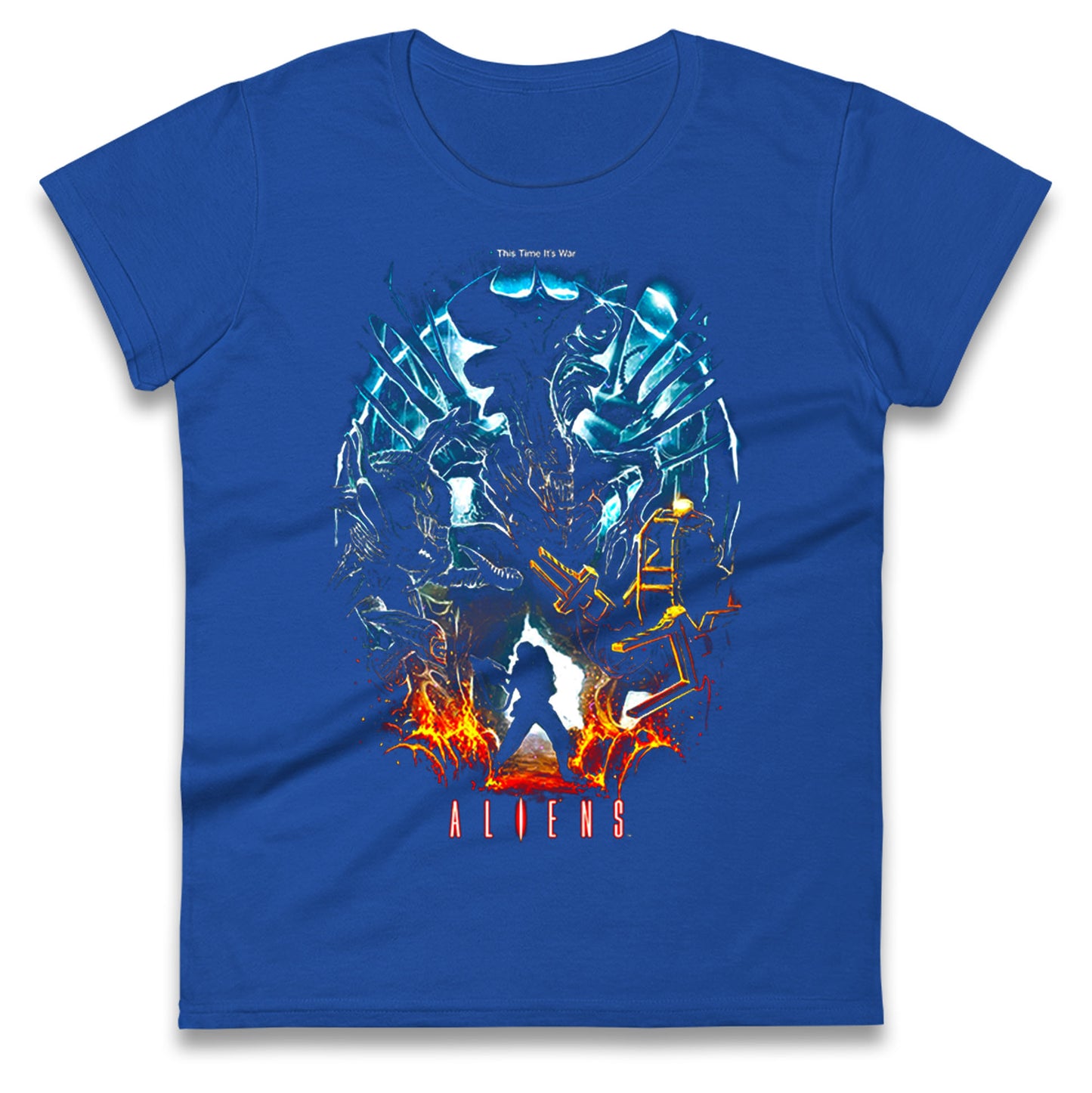 Aliens Ladies T Shirt