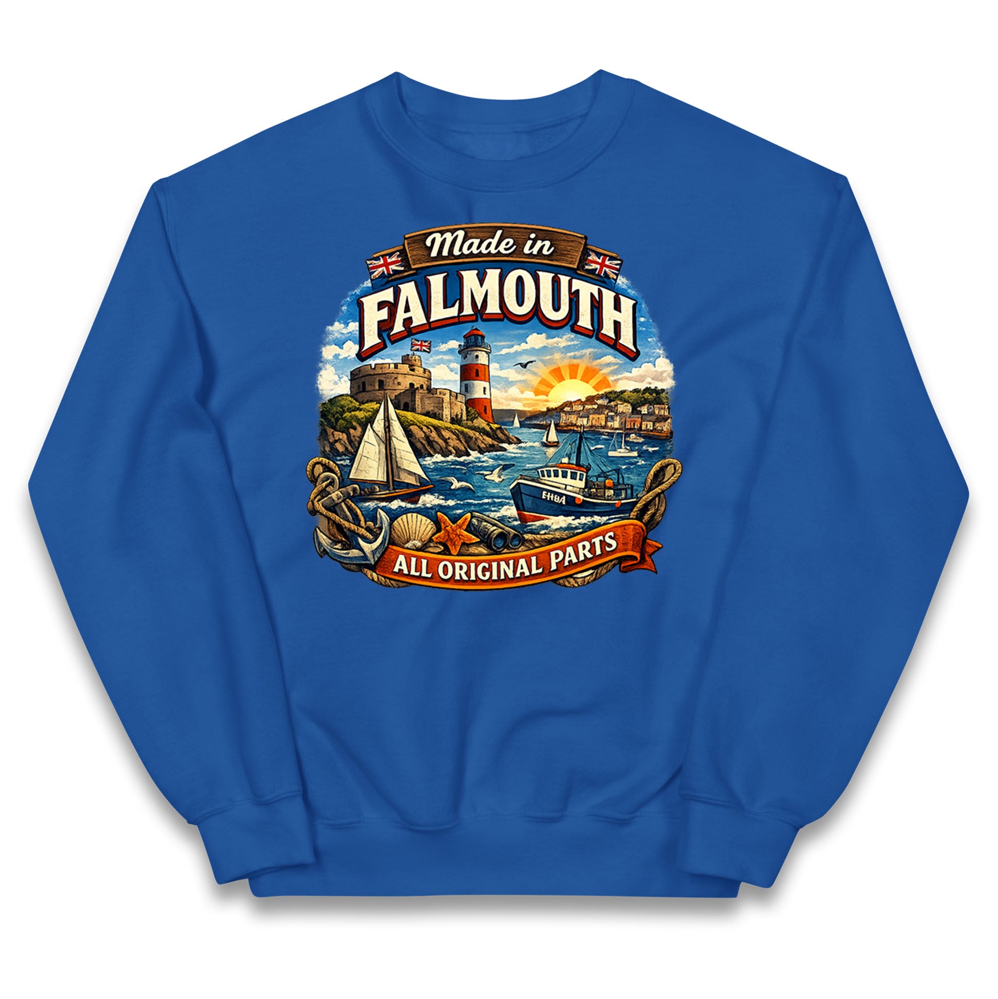 Made In Falmouth All Original Parts Kids Jumper