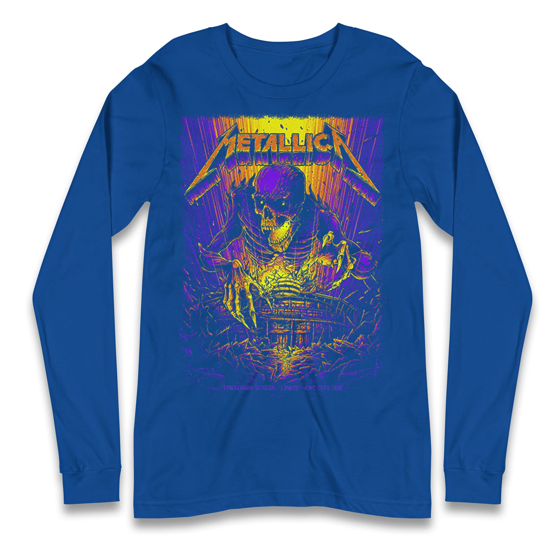 Metallica Twickenham Stadium Longsleeve T Shirt