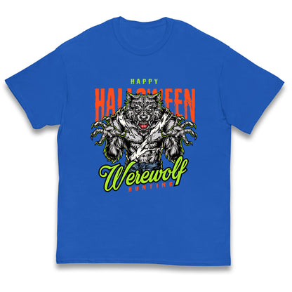 Halloween Werewolf Kids T Shirt