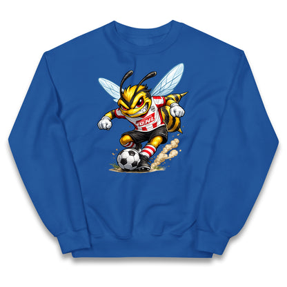 Retro Brentford FC Kids Jumper