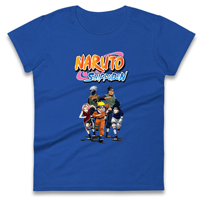 Naruto Shippuden Friends Womens T Shirt