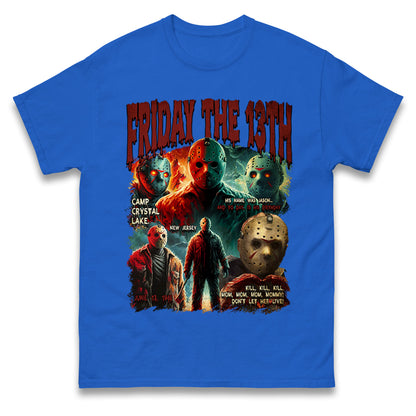 Jason voorhees Friday The 13th Halloween Bootleg T Shirt
