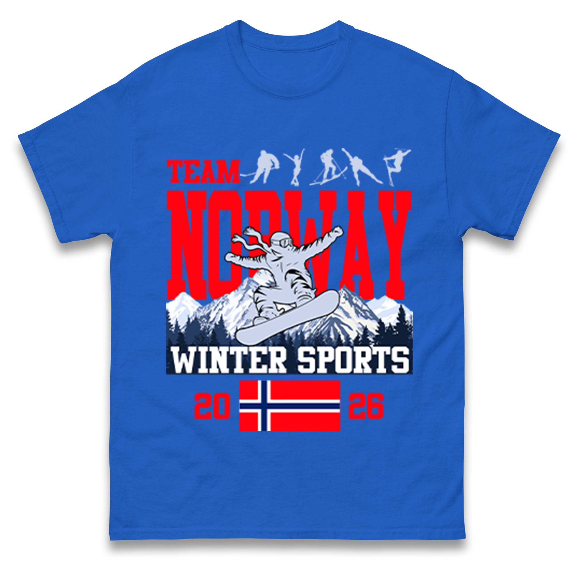 Norwegian Winter Sports T Shirt 