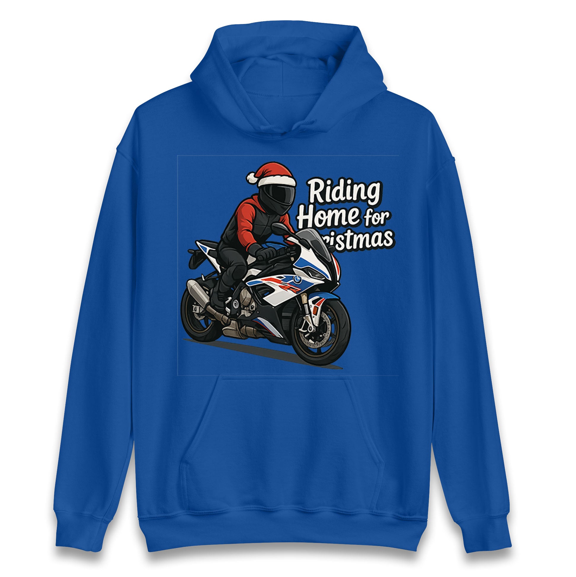 BMW S1000RR Christmas Hoodie