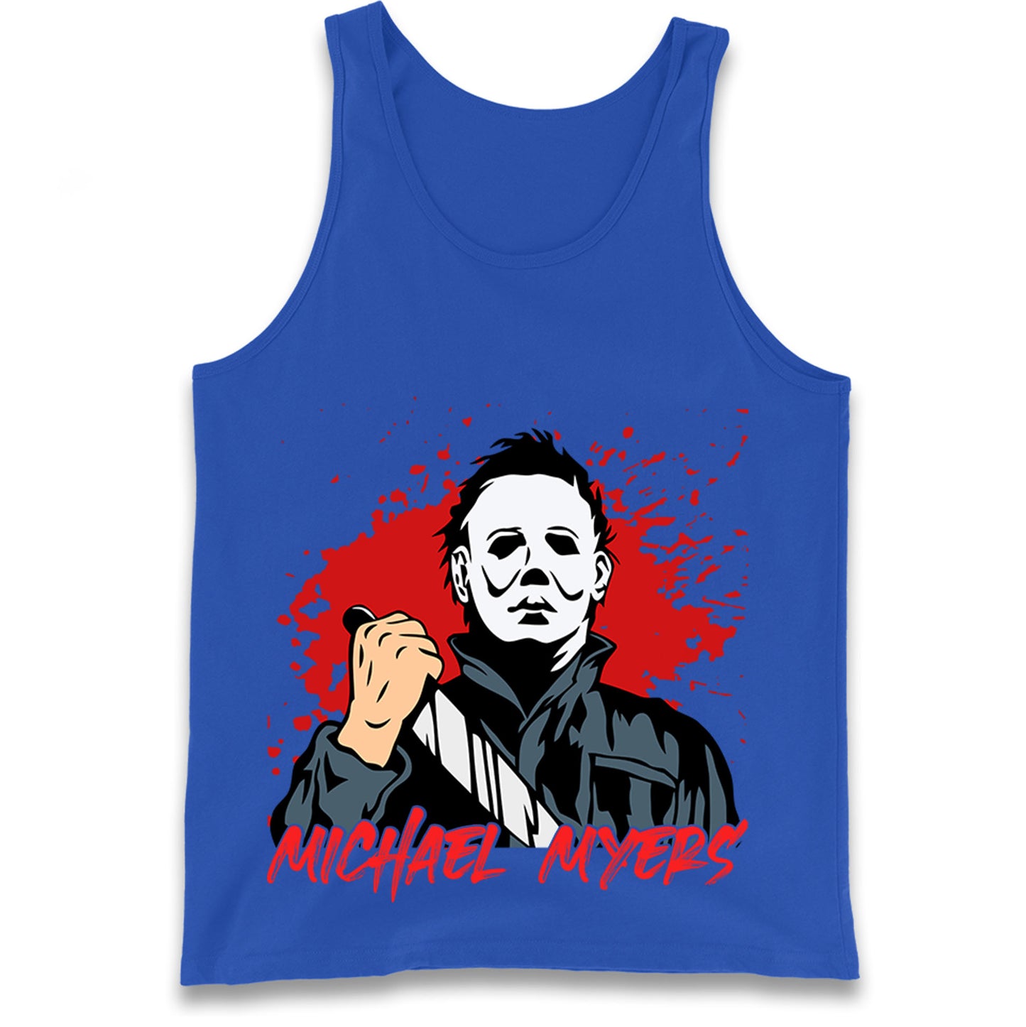 Michael Myers Horror Halloween Tank Top