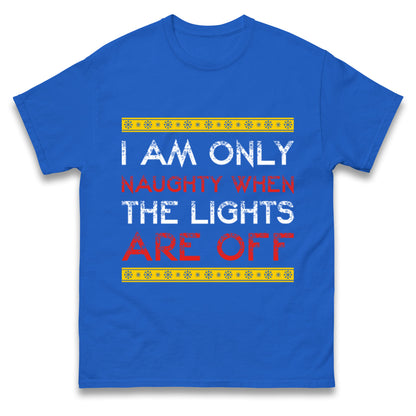 naughty christmas t shirt