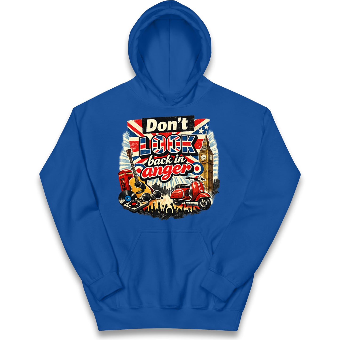 Don't Look Back In Anger Kids Hoodie