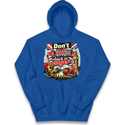 Don't Look Back In Anger Kids Hoodie