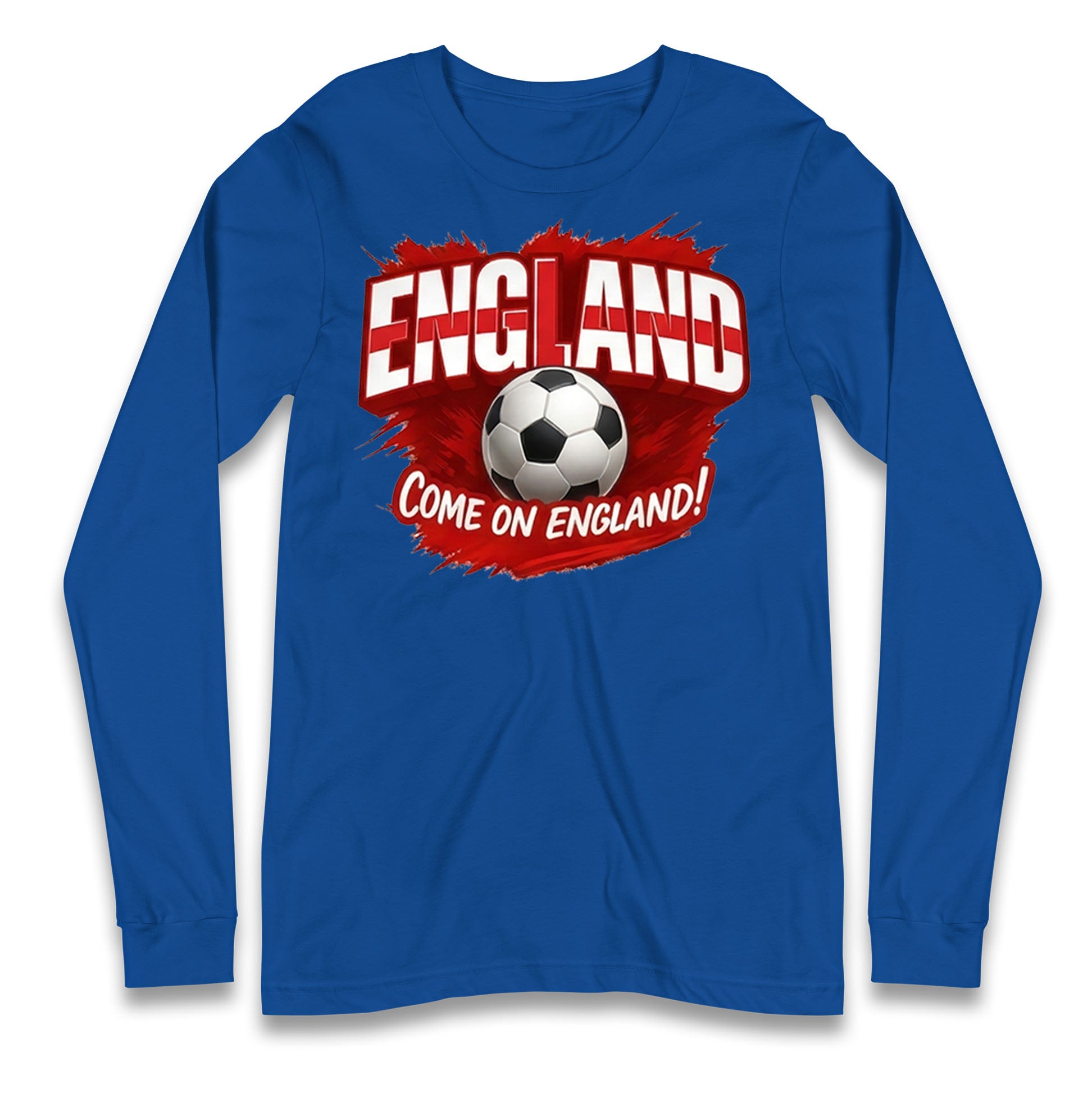 England Retro World Cup Longsleeve T Shirt