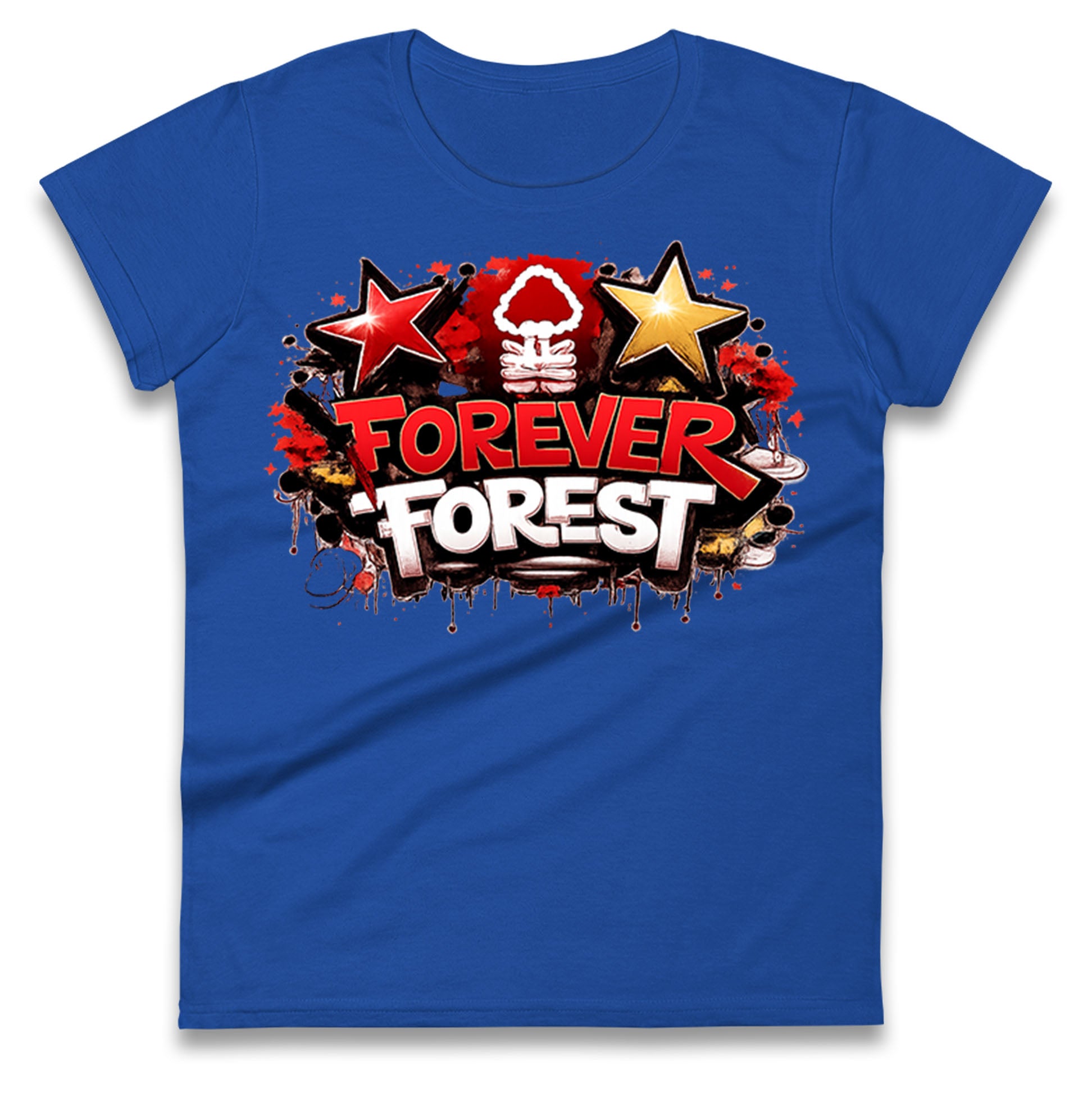 Forever Forest Football Ladies T Shirt