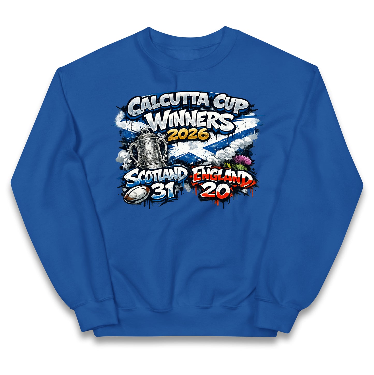 Scotland Calcutta Cup Winners 2026 Kids Jumper
