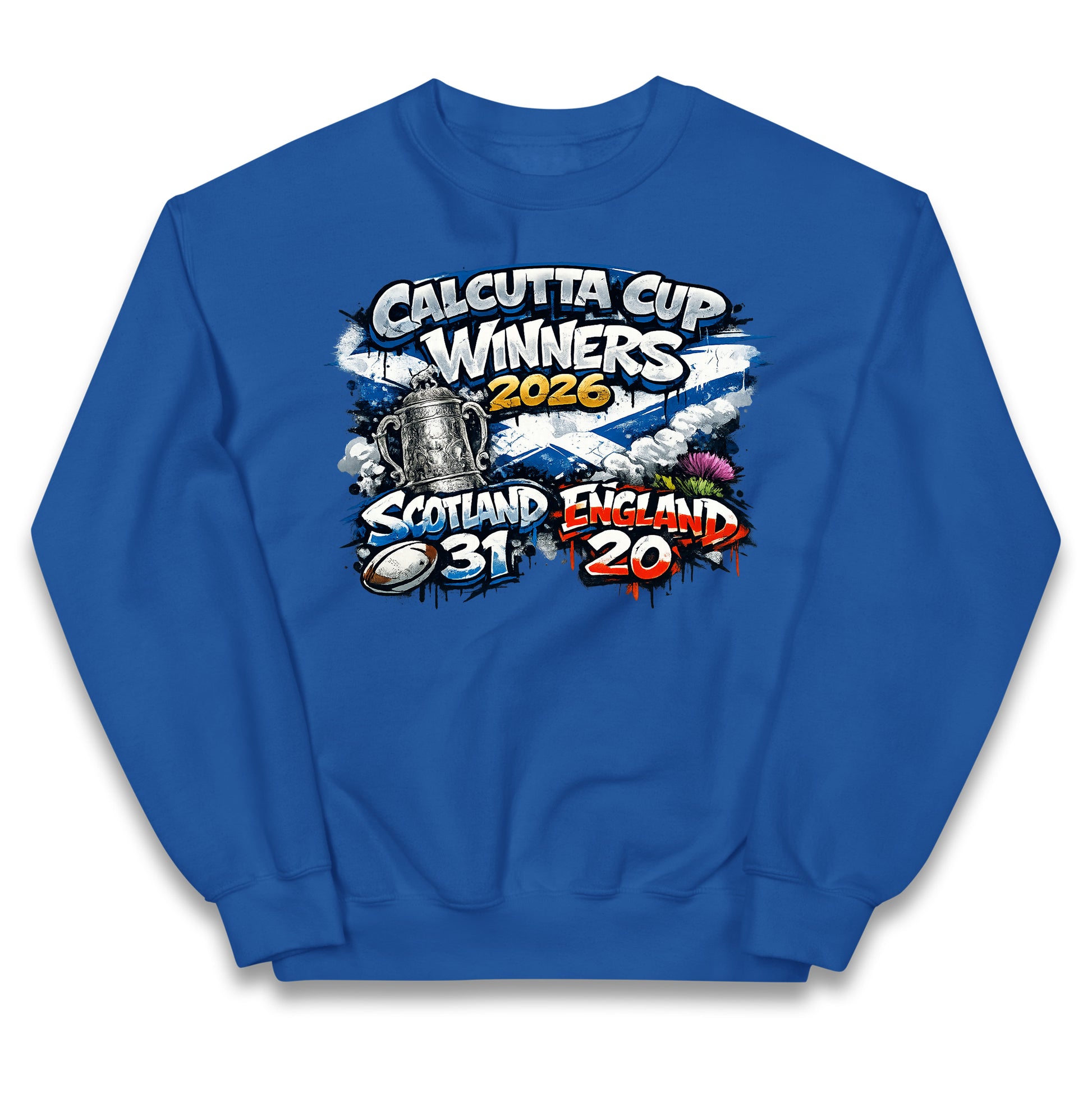 Scotland Calcutta Cup Winners 2026 Kids Jumper
