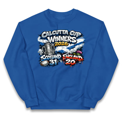 Scotland Calcutta Cup Winners 2026 Kids Jumper