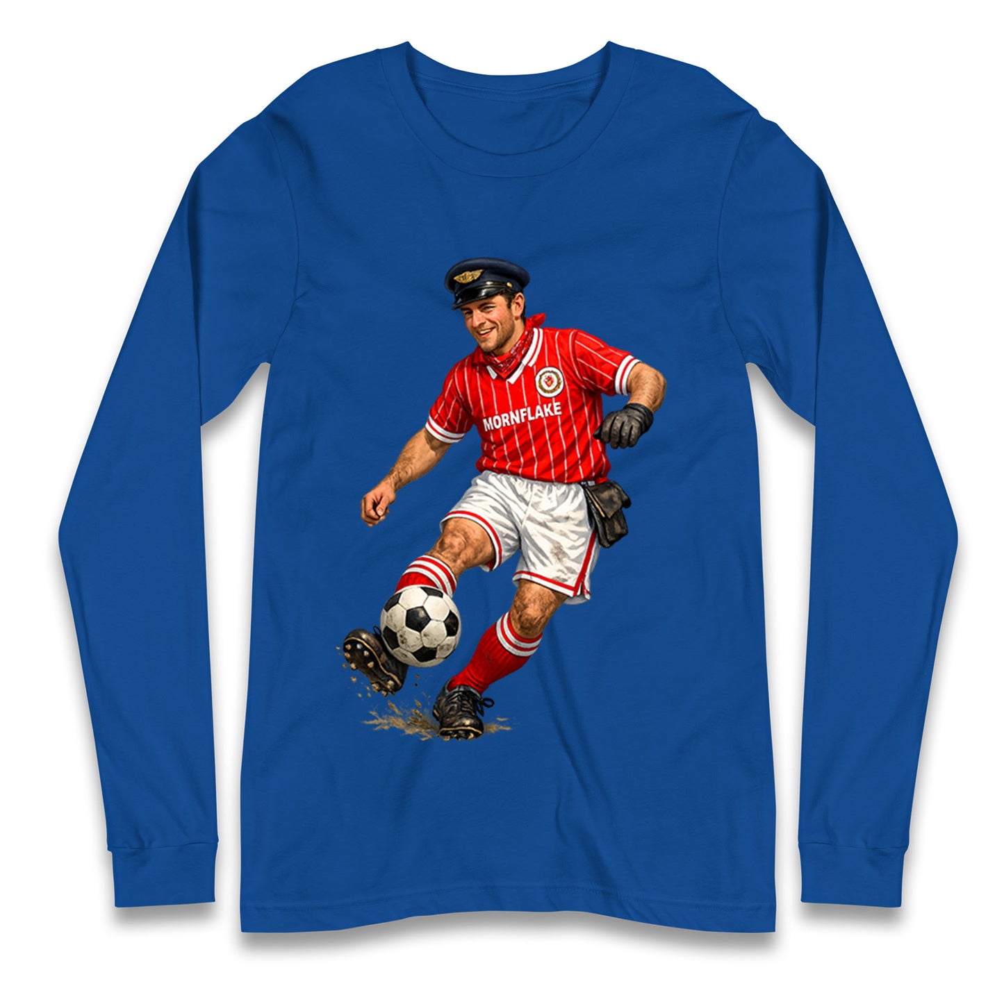 Classic Crewe Alexandra Football Longsleeve T Shirt