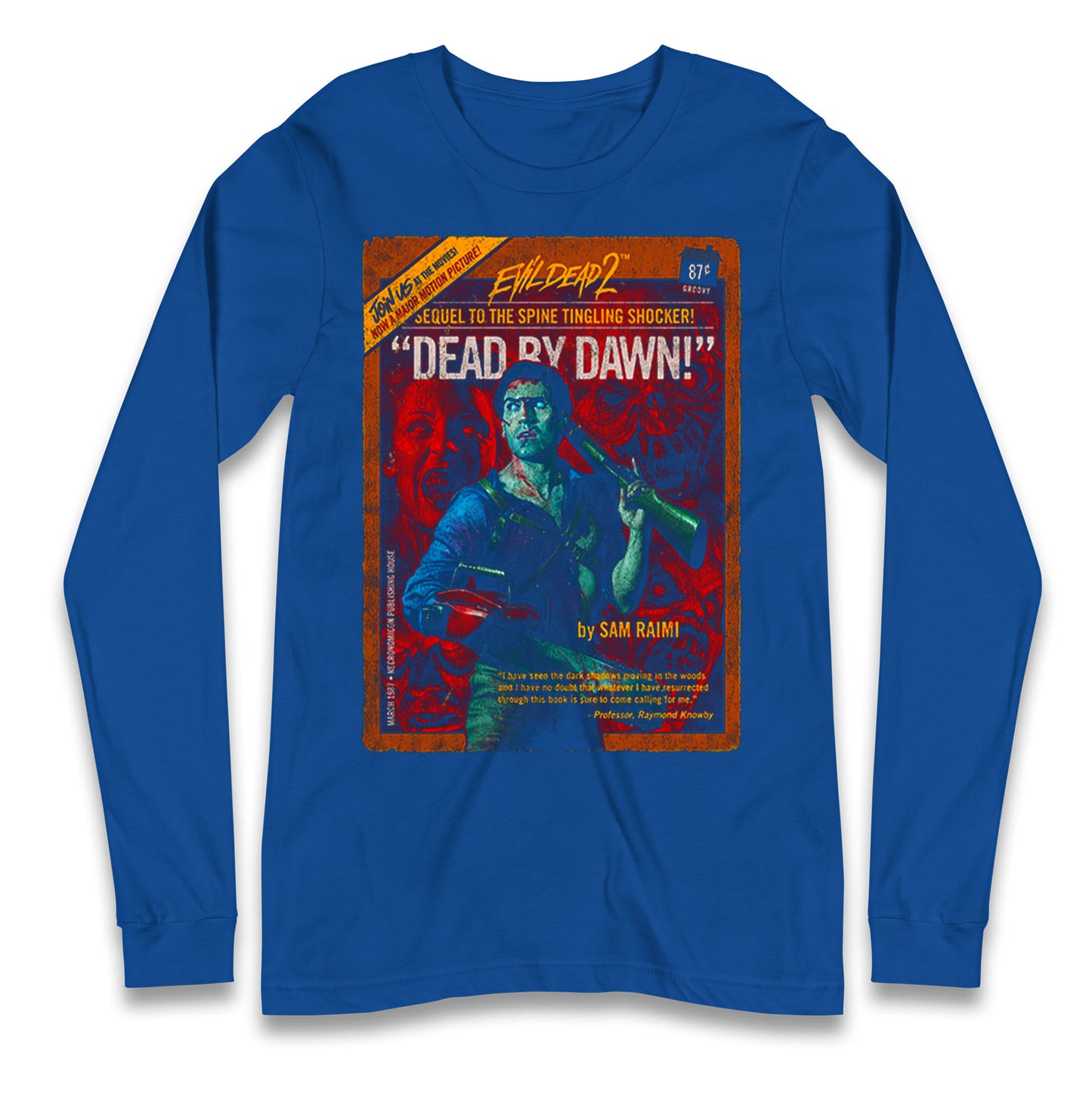 Evil Dead 2 Dead By Dawn Longsleeve T Shirt