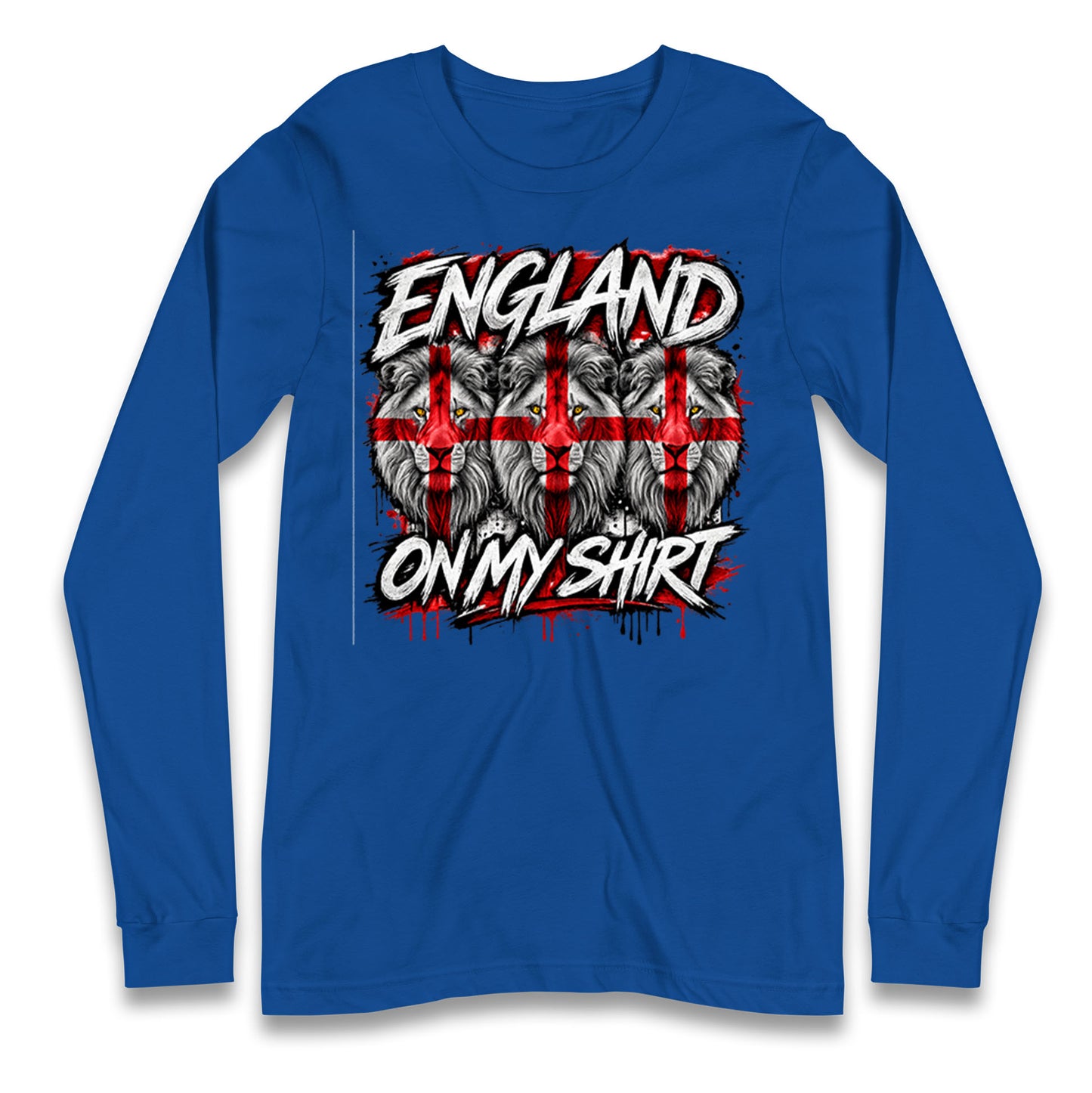 England 3 Lions World Cup 2026 Longsleeve T Shirt