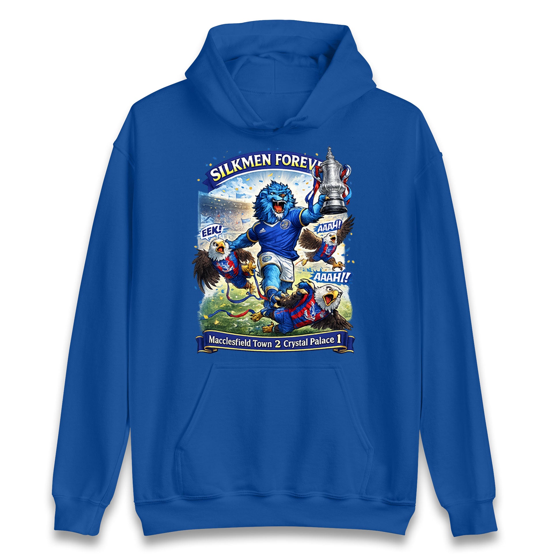 Macclesfield Town 2 Crystal Palace 1 FA Cup Hoodie