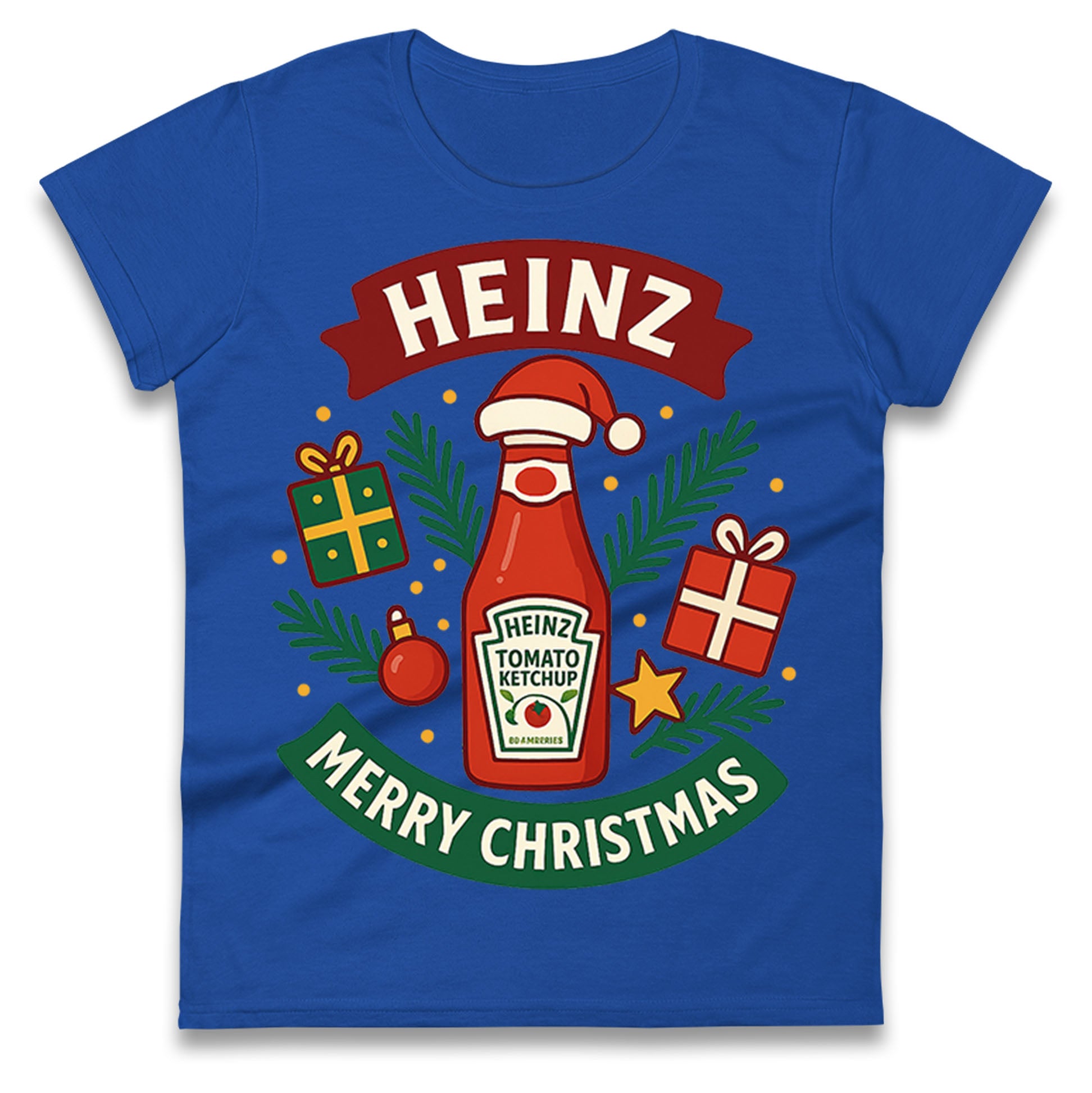 Heinz Christmas Ladies T Shirt 